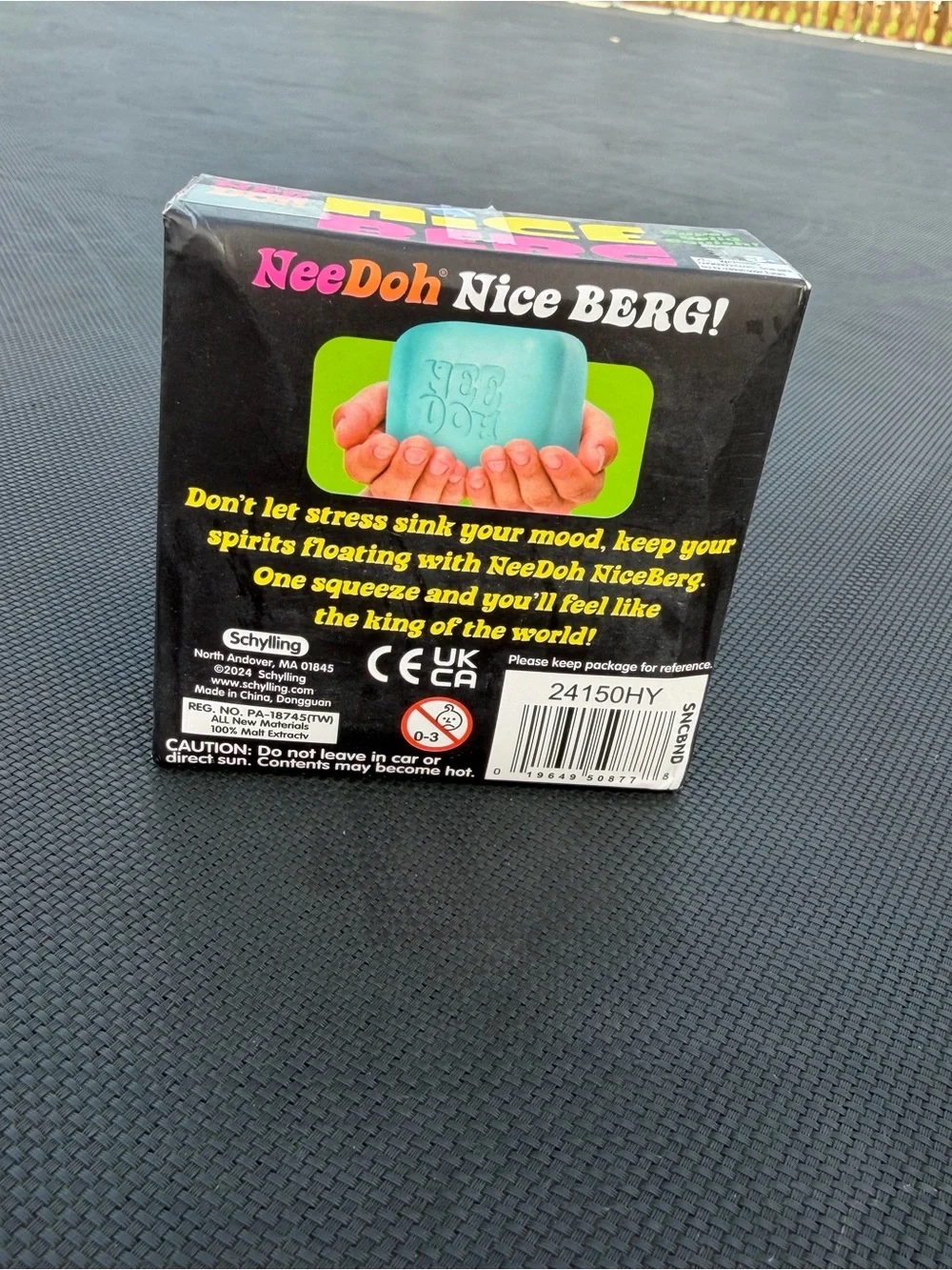 NeeDoh Nice Berg Blue Squishy Cube